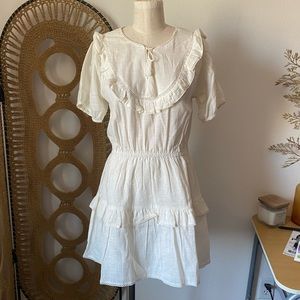 Anthropologie dRA Los Angeles Cream Midi Dress